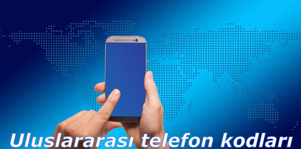 Uluslararası telefon kodları